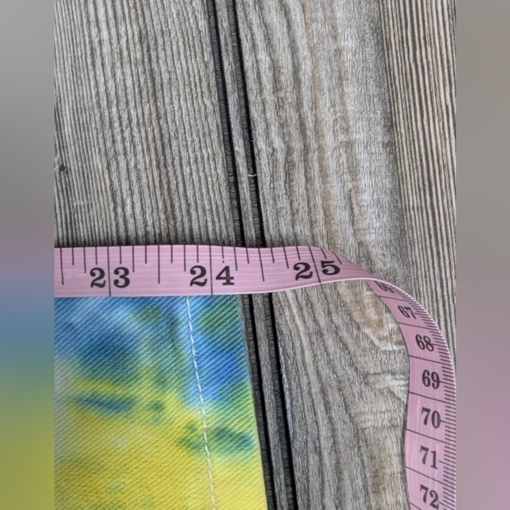 Ana tie-dye Capri denim pants size 27/4 - Picture 14 of 14